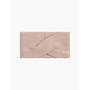 Calvin Klein dámská starorůžová čelenka - OS (TBP)
